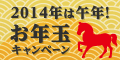 2014年は午年!お年玉キャンペーン