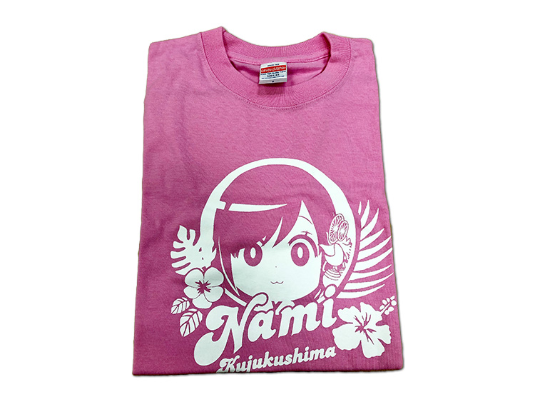 オリジナルTシャツ 九十九島凪海 ピンク（Sサイズ）